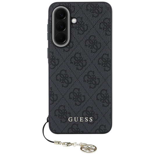 Capa para Samsung Galaxy A57 5G, Guess, 4G Classic Logo Charm, Preta