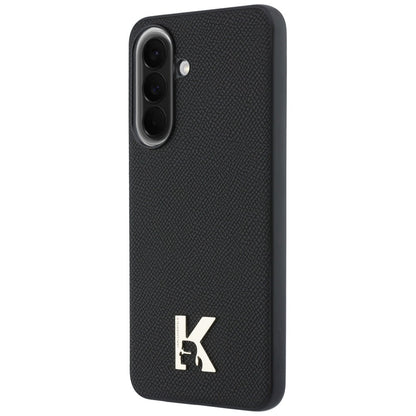 Capa para Samsung Galaxy A57 5G, Karl Lagerfeld, Logo Karl Head, Preta