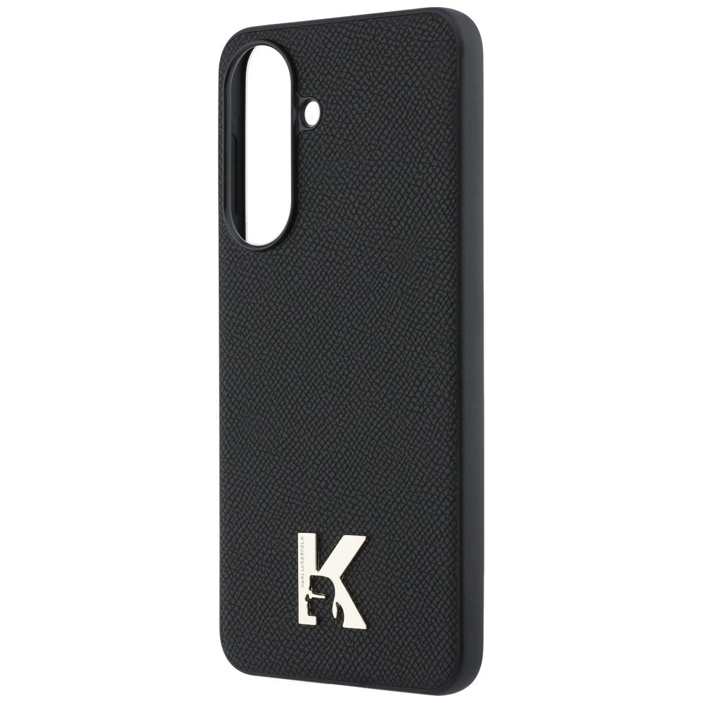 Capa para Samsung Galaxy A57 5G, Karl Lagerfeld, Logo Karl Head, Preta