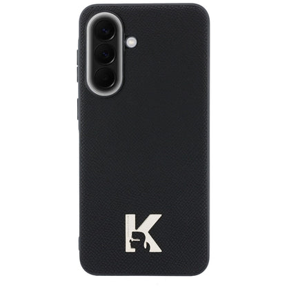 Capa para Samsung Galaxy A57 5G, Karl Lagerfeld, Logo Karl Head, Preta
