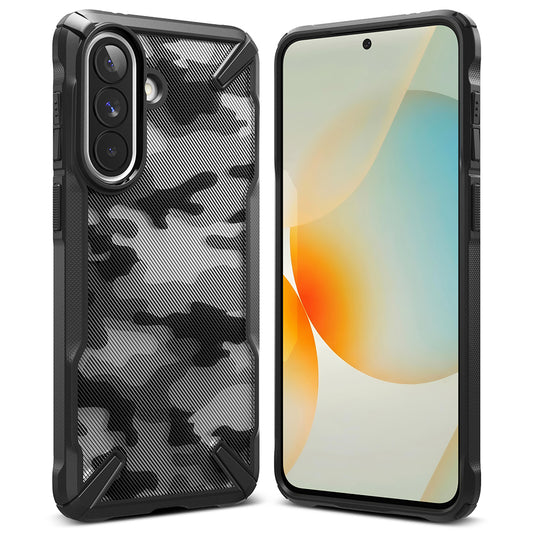 Case for Samsung Galaxy A57 5G, Ringke, Fusion X, Camouflage