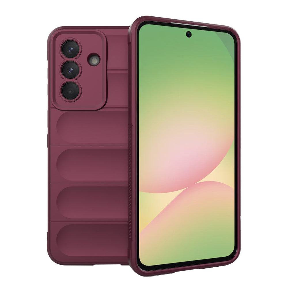 Capa para Samsung Galaxy A57 5G, Techsuit, Magic Shield, Cor de Cereja