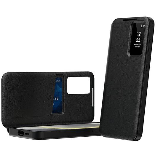 Capa para Samsung Galaxy A57 5G, Techsuit, SmartView, Preta