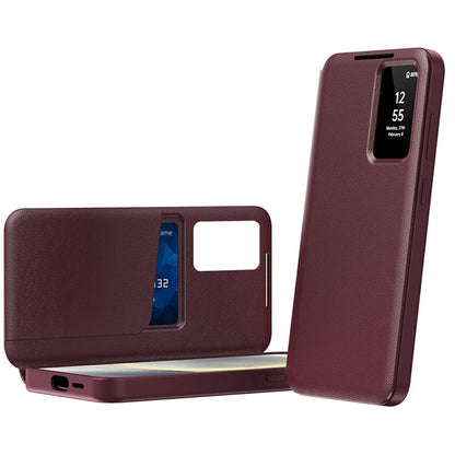 Capa para Samsung Galaxy A57 5G, Techsuit, SmartView, Vermelha