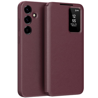 Capa para Samsung Galaxy A57 5G, Techsuit, SmartView, Vermelha