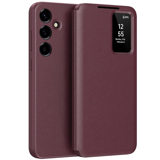 Capa para Samsung Galaxy A57 5G, Techsuit, SmartView, Vermelha