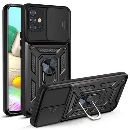 Capa para Samsung Galaxy A71 A715, Techsuit, CamShield, Preta