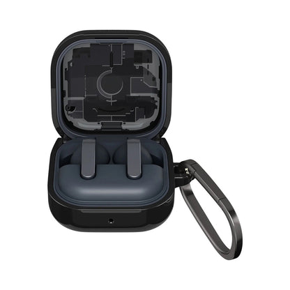 Capa para Samsung Galaxy Buds4 / Buds4 Pro, Spigen, Ultra Hybrid, Preta ACS11201