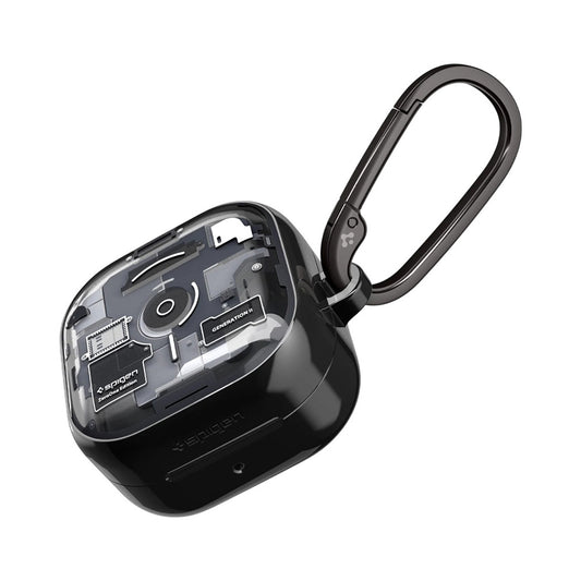Capa para Samsung Galaxy Buds4 / Buds4 Pro, Spigen, Ultra Hybrid, Preta ACS11201