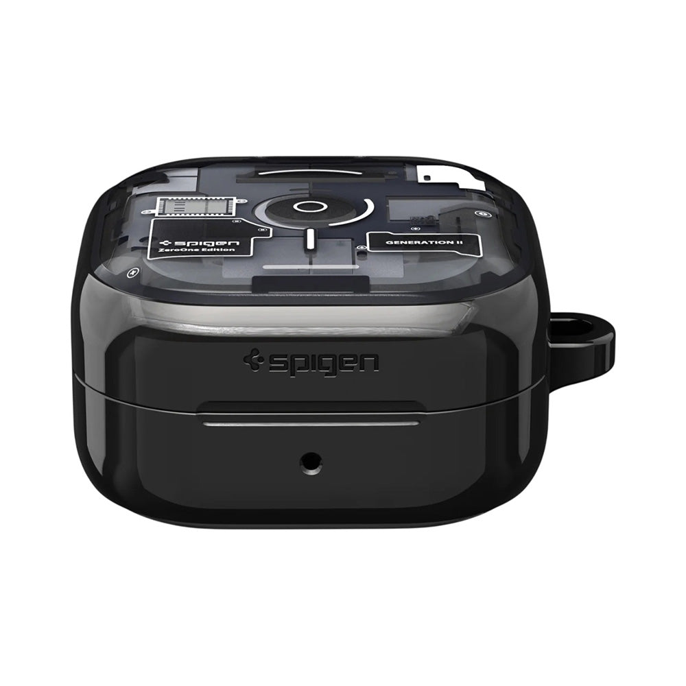 Capa para Samsung Galaxy Buds4 / Buds4 Pro, Spigen, Ultra Hybrid, Preta ACS11201