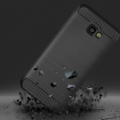 Capa para Samsung Galaxy J4 Plus (2018) J415, Techsuit, Carbono, Preta
