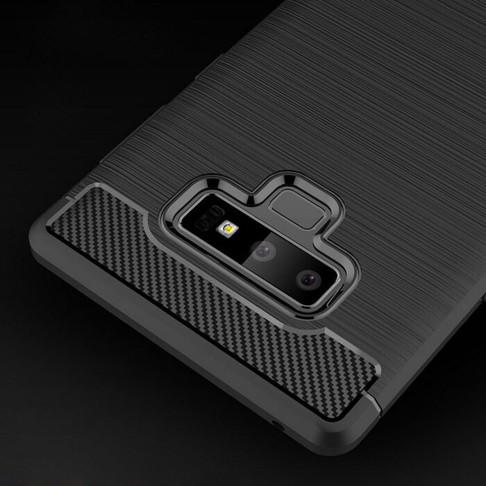 Capa para Samsung Galaxy Note 9 N960, Techsuit, Carbono, Preta
