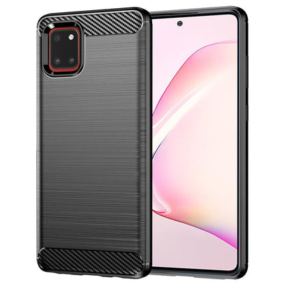 Capa para Samsung Galaxy Note10 Lite N770, Techsuit, Carbono, Preta