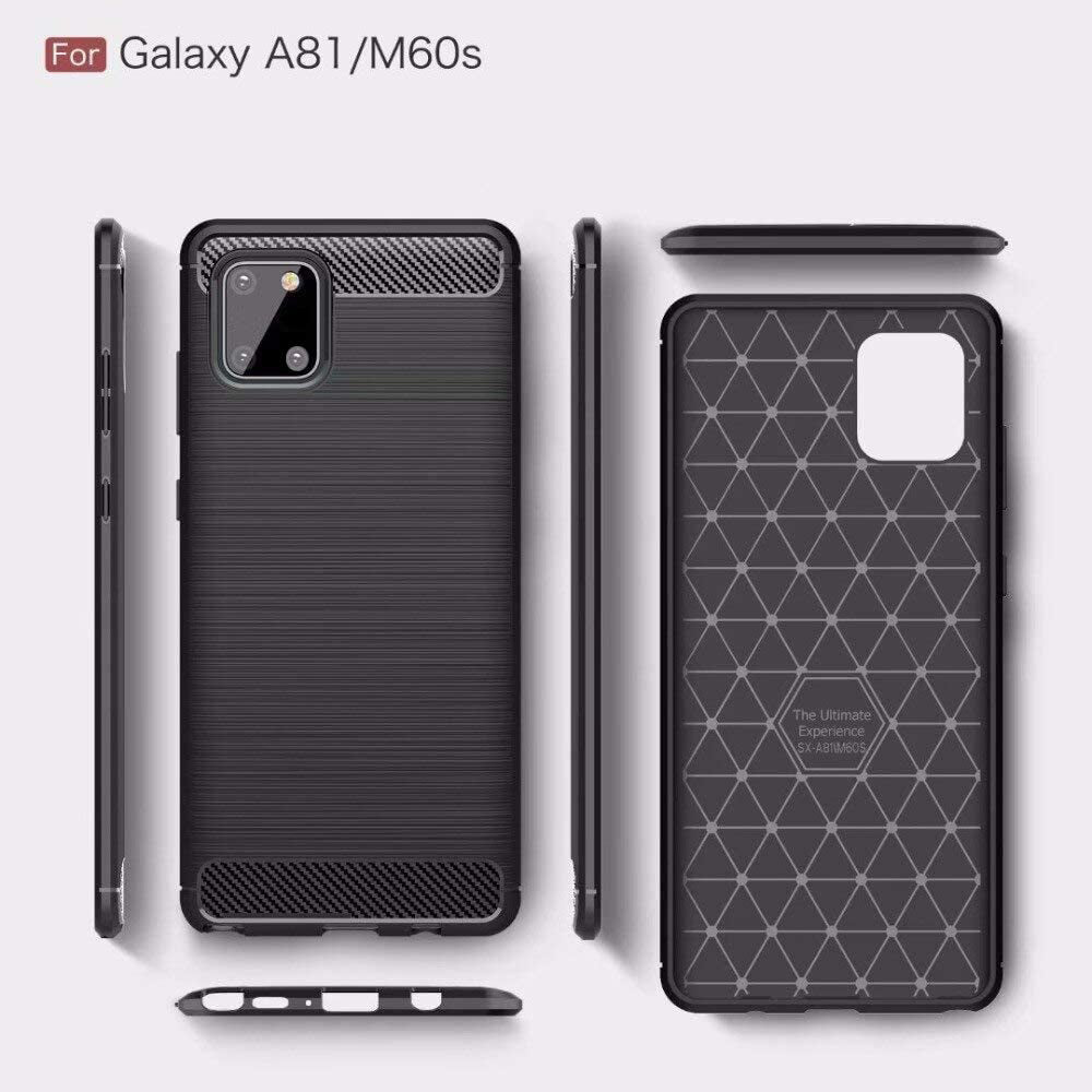 Capa para Samsung Galaxy Note10 Lite N770, Techsuit, Carbono, Preta