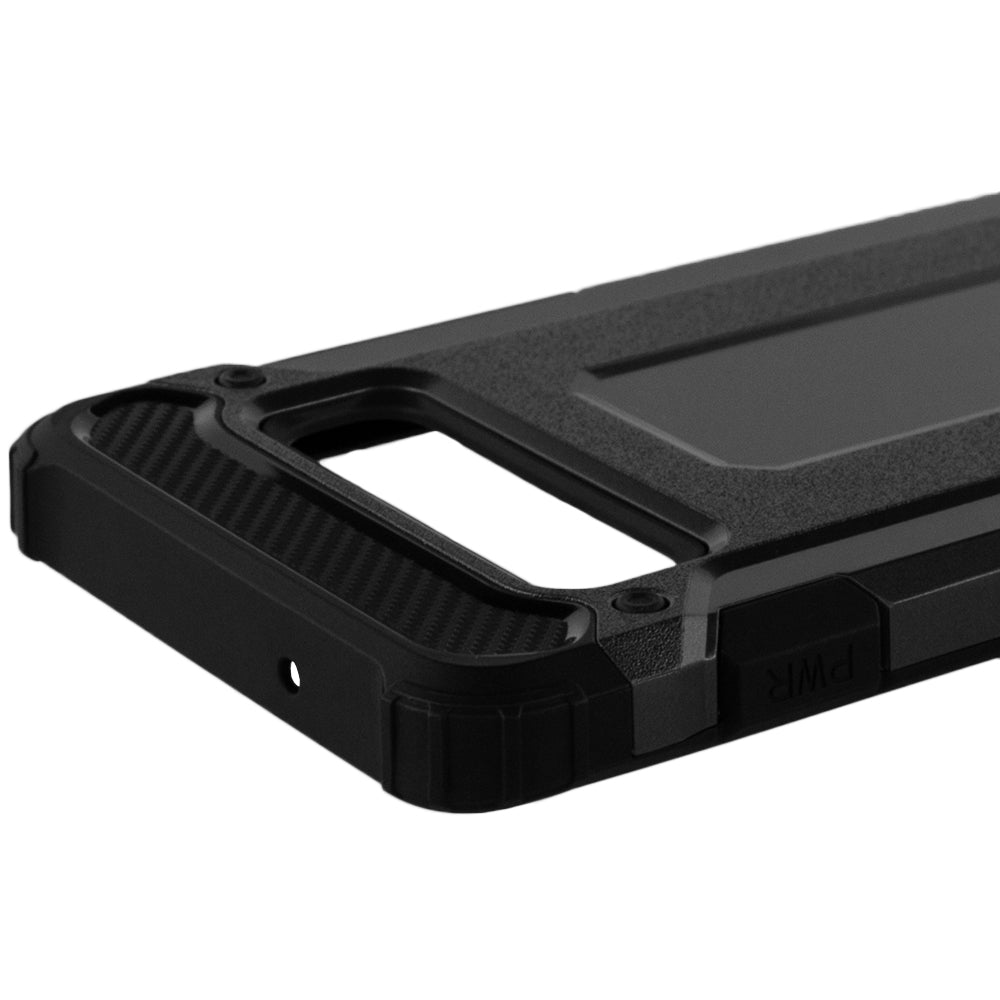 Capa para Samsung Galaxy S10 G973, Techsuit, Hybrid Armor, Preta