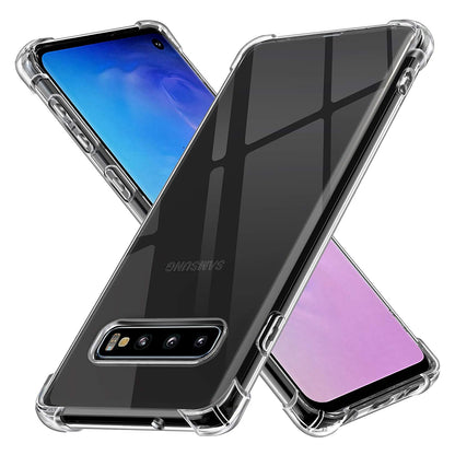 Capa para Samsung Galaxy S10 G973, Techsuit, Shockproof Clear, Transparente