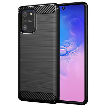 Capa para Samsung Galaxy S10 Lite G770, Techsuit, Carbono, Preta