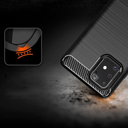 Capa para Samsung Galaxy S10 Lite G770, Techsuit, Carbono, Preta