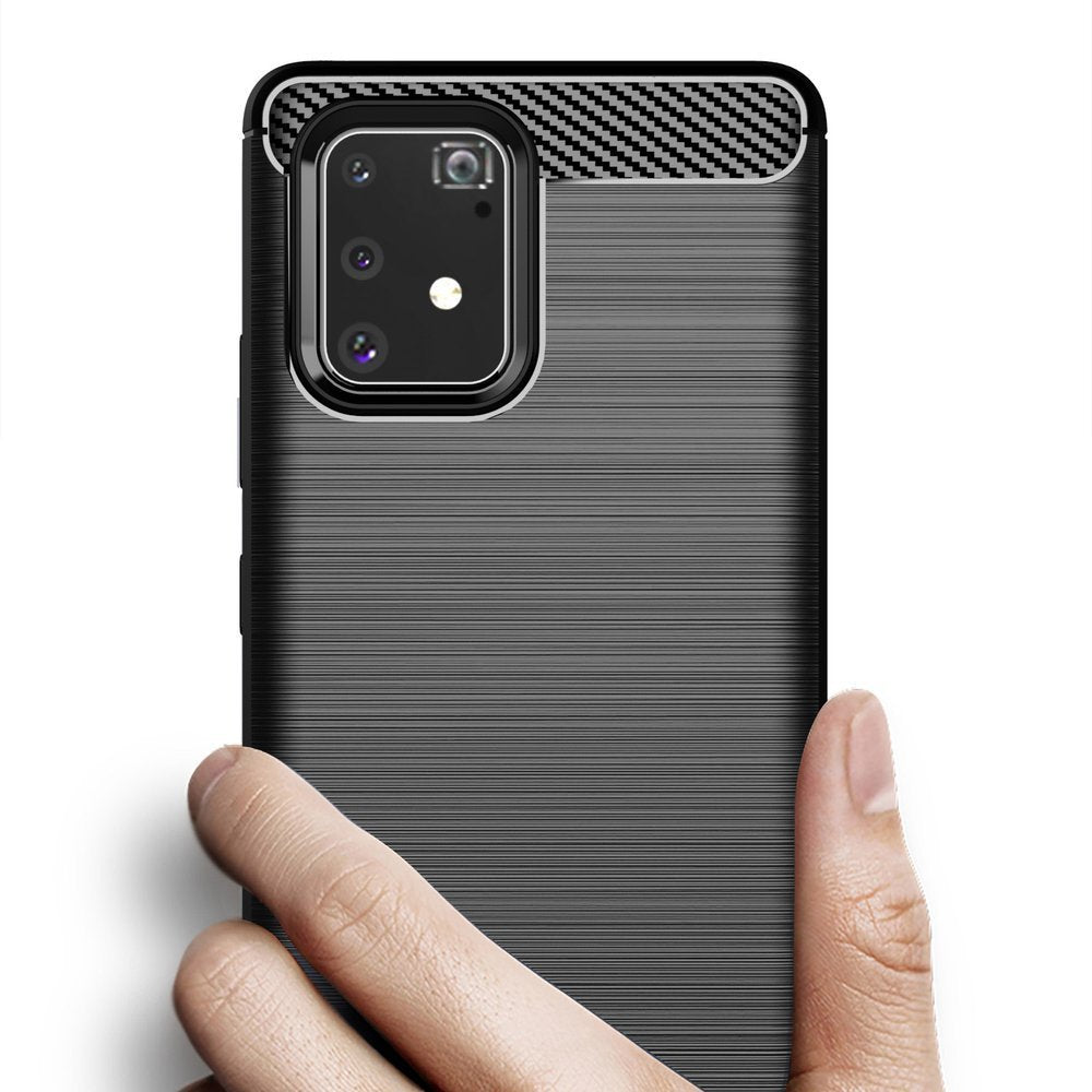 Capa para Samsung Galaxy S10 Lite G770, Techsuit, Carbono, Preta