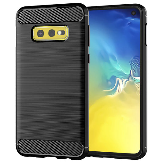 Capa para Samsung Galaxy S10e G970, Techsuit, Carbono, Preta