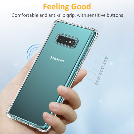 Capa para Samsung Galaxy S10e G970, Techsuit, Shockproof Clear, Transparente