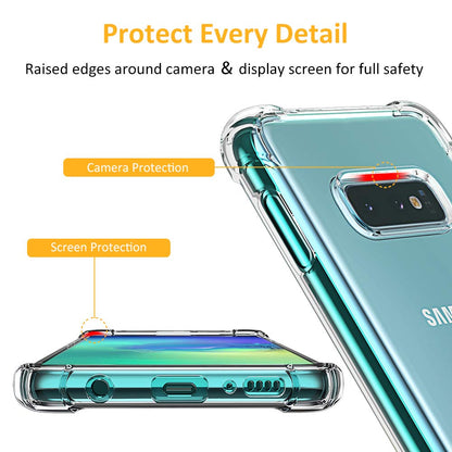 Capa para Samsung Galaxy S10e G970, Techsuit, Shockproof Clear, Transparente