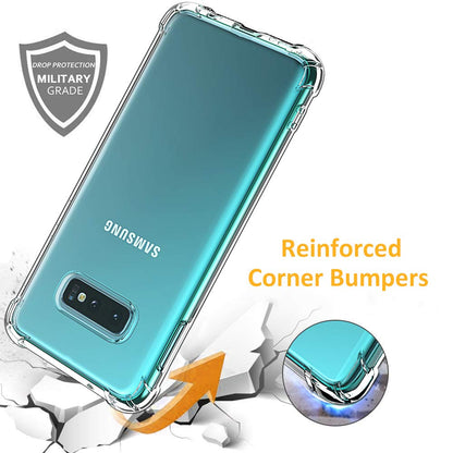 Capa para Samsung Galaxy S10e G970, Techsuit, Shockproof Clear, Transparente