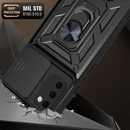 Capa para Samsung Galaxy S20 5G G981 / S20 G980, Techsuit, CamShield, Preta