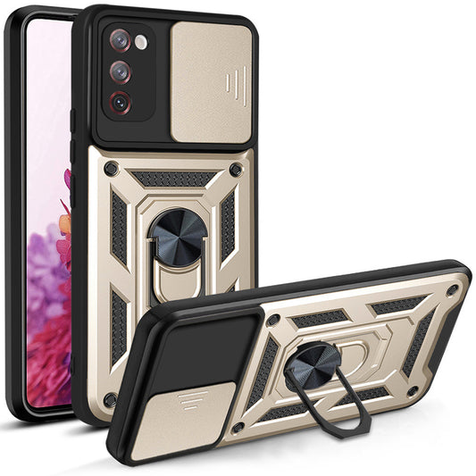 Capa para Samsung Galaxy S20 FE 2022 G781 / S20 FE 5G G781 / S20 FE G780, Techsuit, CamShield, Dourada