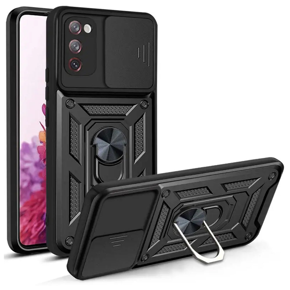 Capa para Samsung Galaxy S20 FE 2022 G781 / S20 FE 5G G781 / S20 FE G780, Techsuit, CamShield, Preta