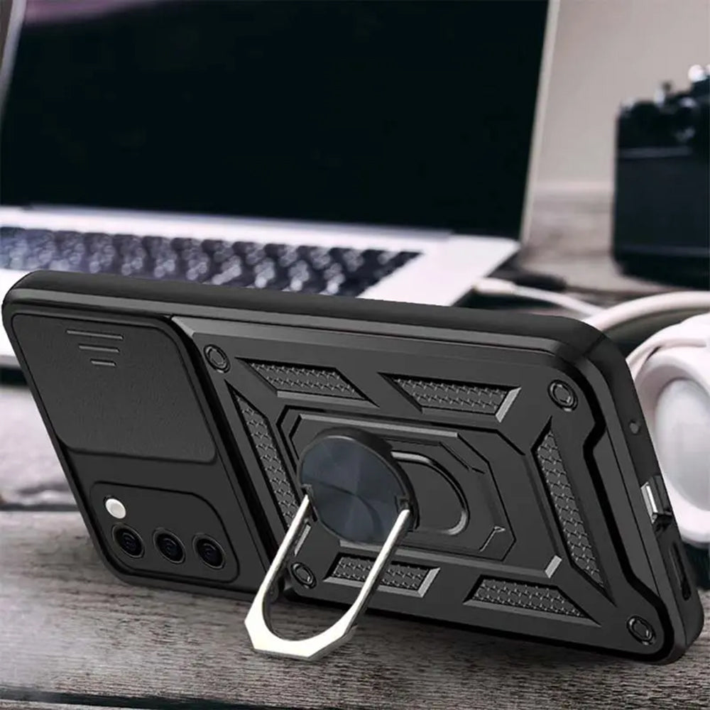 Capa para Samsung Galaxy S20 FE 2022 G781 / S20 FE 5G G781 / S20 FE G780, Techsuit, CamShield, Preta