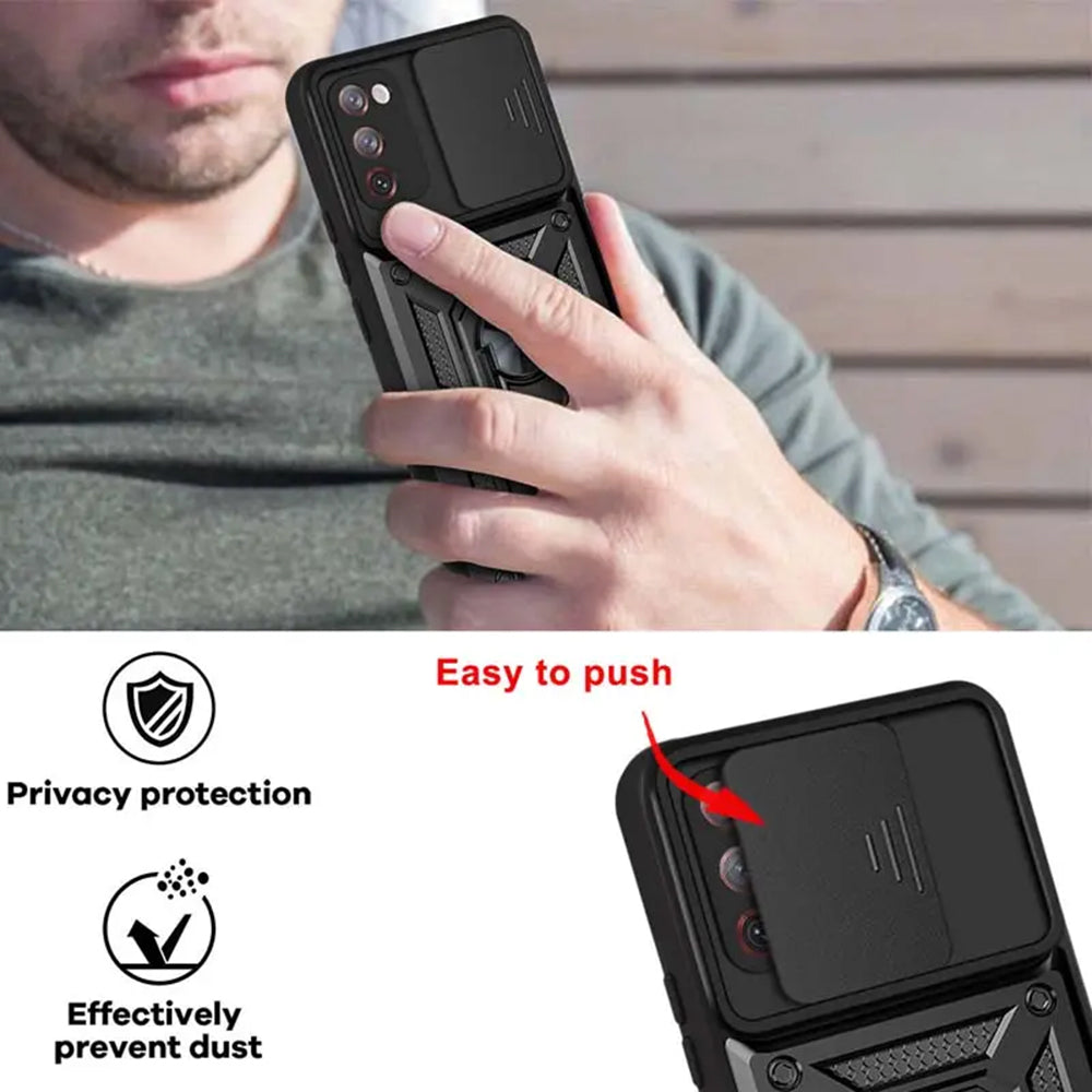 Capa para Samsung Galaxy S20 FE 2022 G781 / S20 FE 5G G781 / S20 FE G780, Techsuit, CamShield, Preta