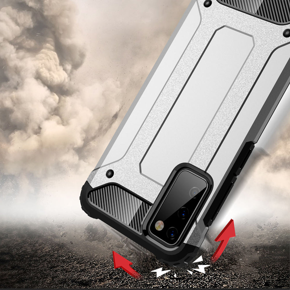 Capa para Samsung Galaxy S20 FE 2022 G781 / S20 FE 5G G781 / S20 FE G780, Techsuit, Hybrid Armor, Preta