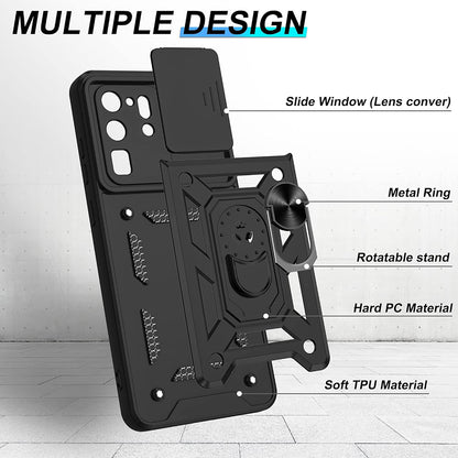 Capa para Samsung Galaxy S20 Ultra 5G G988 / S20 Ultra G988, Techsuit, CamShield, Preta