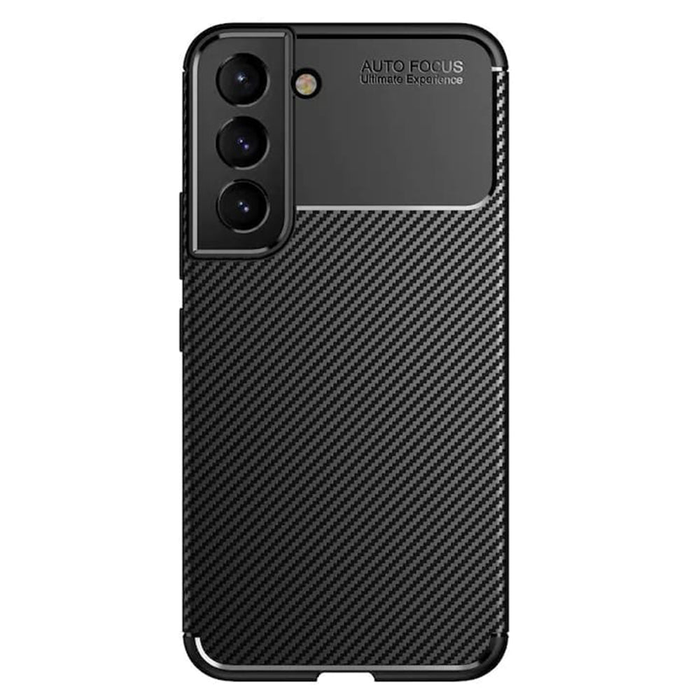 Case for Samsung Galaxy S21 5G G991, Techsuit, CarbonFiber, Black