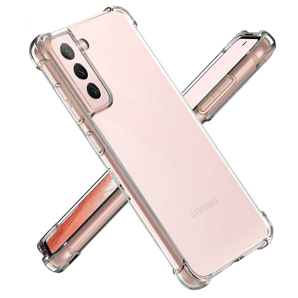 Case for Samsung Galaxy S21 5G G991, Techsuit, Shockproof Clear, Transparent