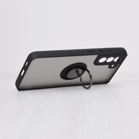 Case for Samsung Galaxy S21 FE 5G G990, Techsuit, Glinth, Black