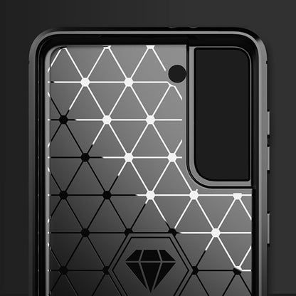 Capa para Samsung Galaxy S21+ 5G G996, Techsuit, Carbono, Preta