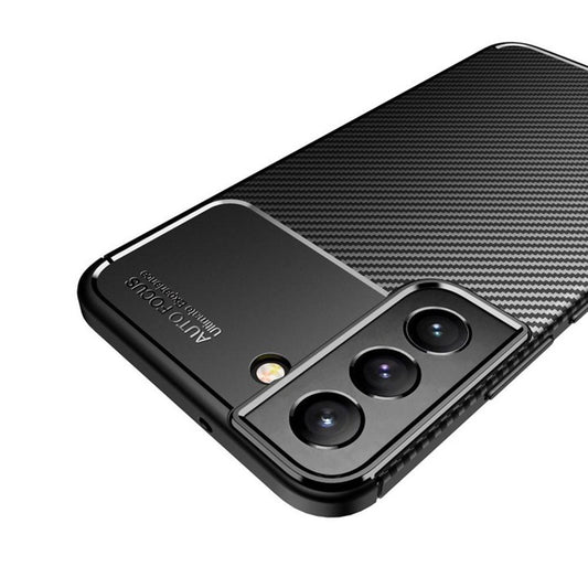 Capa para Samsung Galaxy S22 5G S901, Techsuit, Fibra de Carbon, Preta