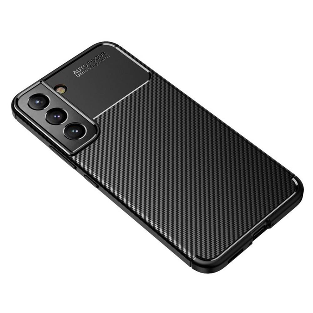 Case for Samsung Galaxy S22 5G S901, Techsuit, CarbonFiber, Black