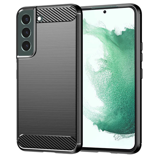 Capa para Samsung Galaxy S22+ 5G S906, Techsuit, Carbono, Preta