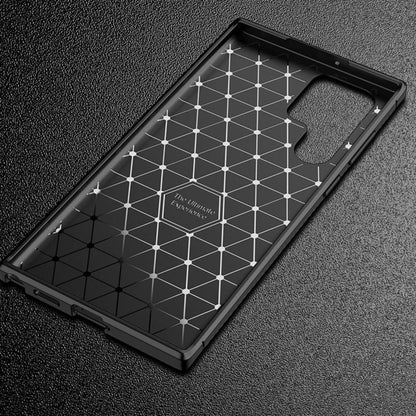 Capa para Samsung Galaxy S22 Ultra 5G S908, Techsuit, Fibra de Carbon, Preta