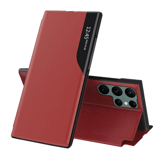 Capa para Samsung Galaxy S22 Ultra 5G S908, Techsuit, eFold, Vermelha