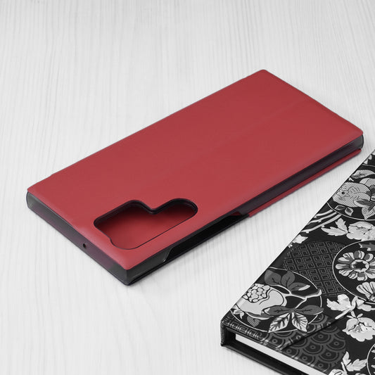 Capa para Samsung Galaxy S22 Ultra 5G S908, Techsuit, eFold, Vermelha