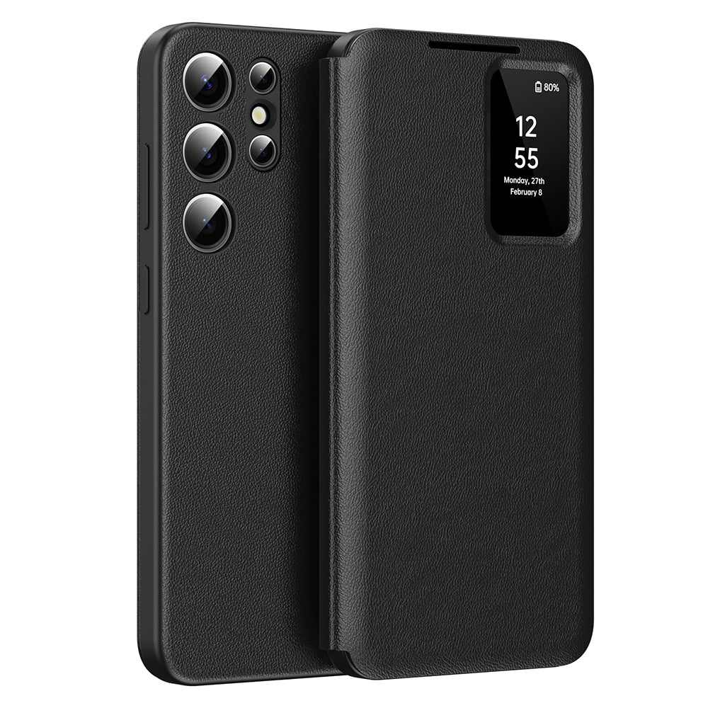 Capa para Samsung Galaxy S22 Ultra 5G S908, Techsuit, SmartView, Preta