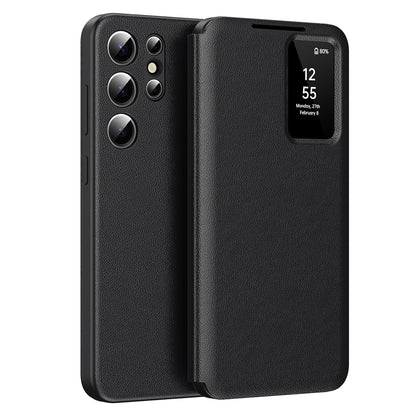 Capa para Samsung Galaxy S22 Ultra 5G S908, Techsuit, SmartView, Preta
