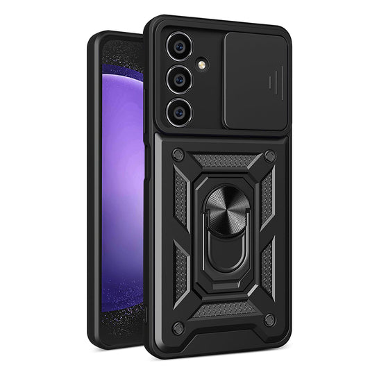 Capa para Samsung Galaxy S23 FE S711, Techsuit, CamShield, Preta