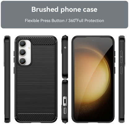 Capa para Samsung Galaxy S23 FE S711, Techsuit, Carbono, Preta