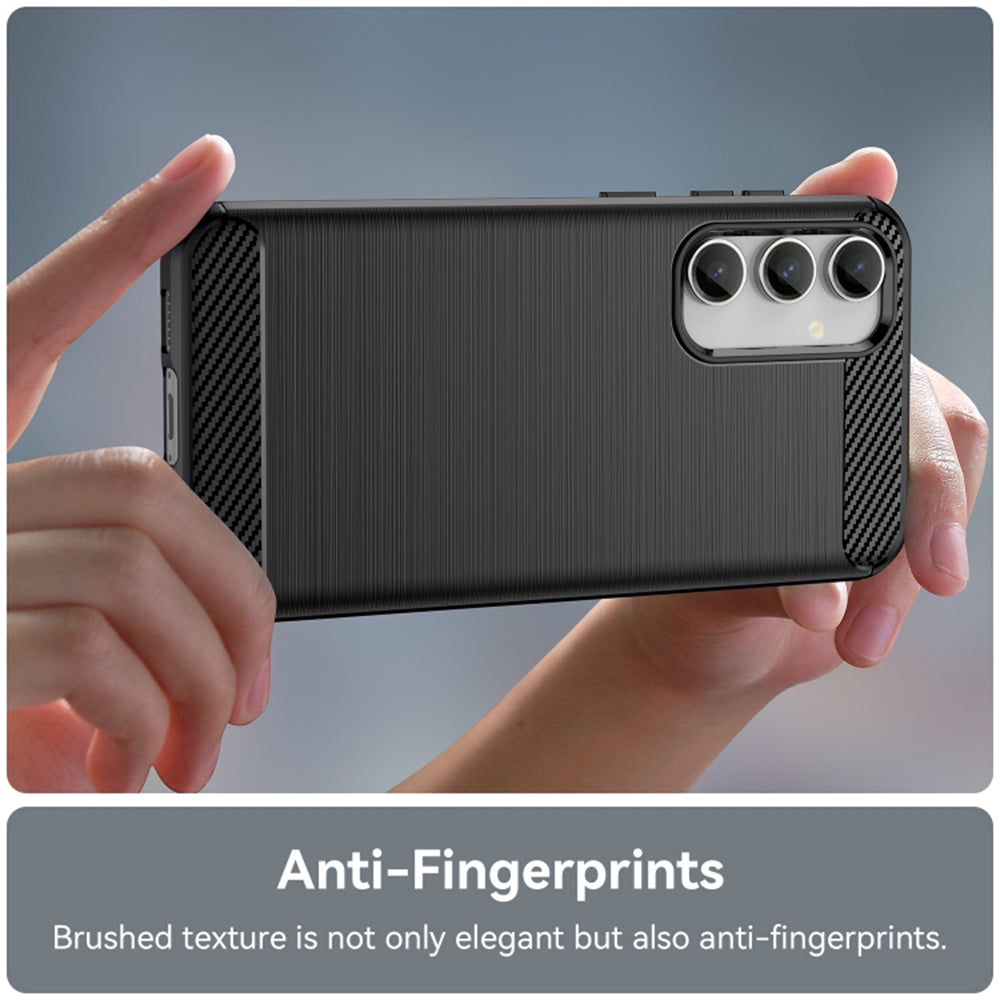 Capa para Samsung Galaxy S23 FE S711, Techsuit, Carbono, Preta