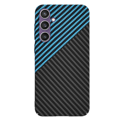 Capa para Samsung Galaxy S23 FE S711, Techsuit, Carbonite FiberShell, Preto Azul
